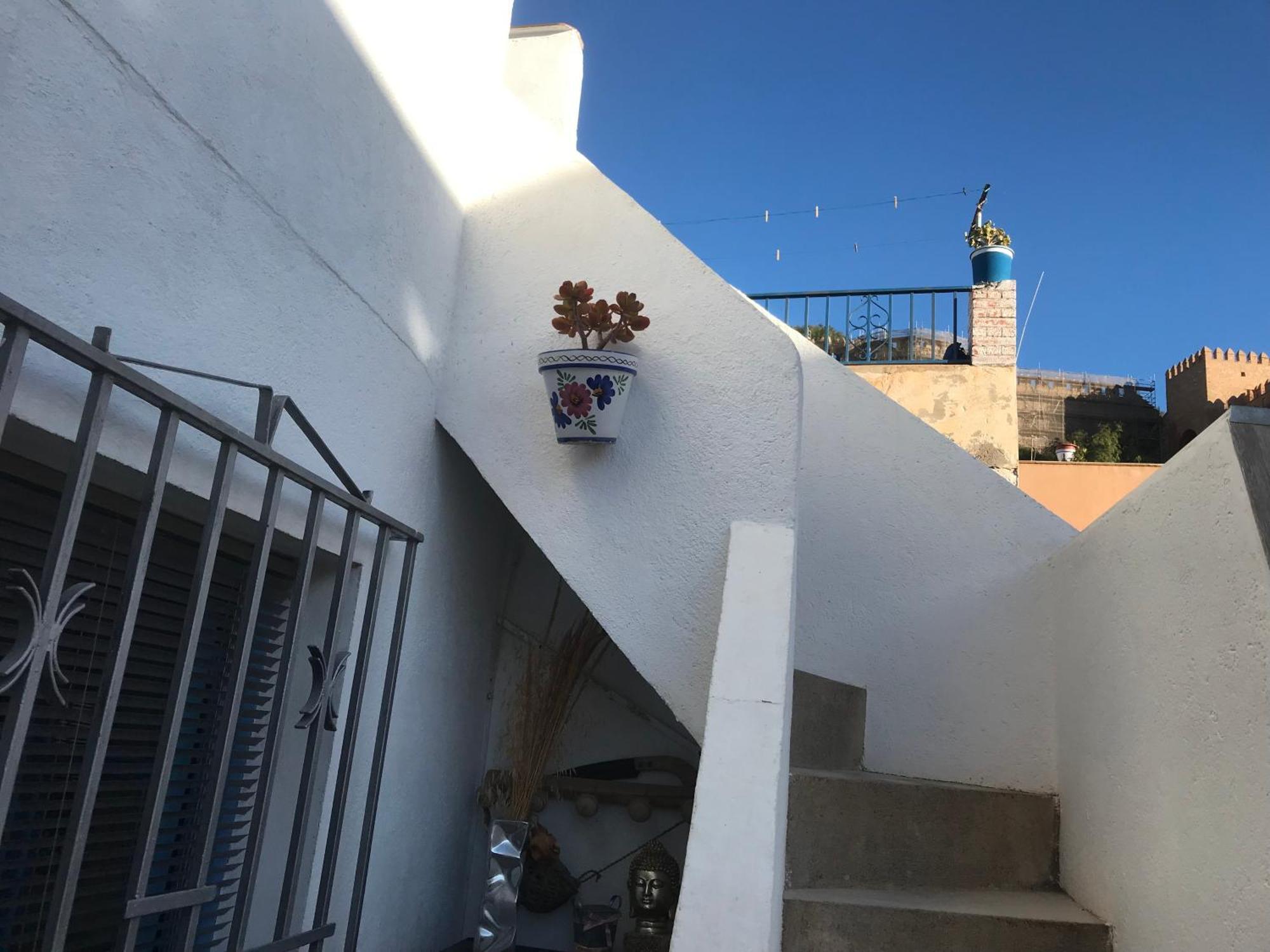 Casita La Paloma Bonita Del Pescador Hasta 5 Personas En El Casco Antiguo La Medina Centro Almeria Bajo Alcazaba Terraza Buena Vista Parking Privado Y Sabanas En Opcion Exterior photo